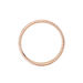 Alliance Luzia Demi Jonc Classique Or Rose - Alliances personnalisées Femme | Marc Orian