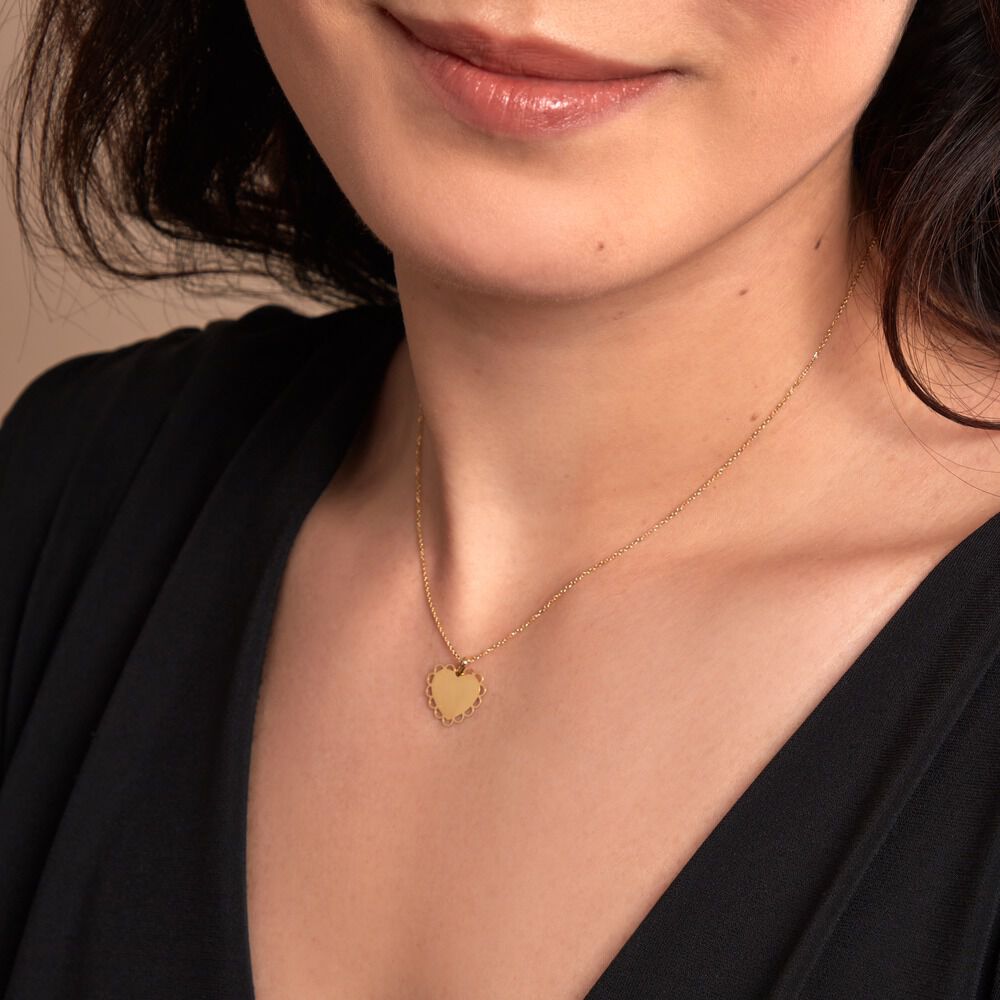 Pendentif Cassarah Or Jaune - Bijoux personnalisés Femme | Marc Orian