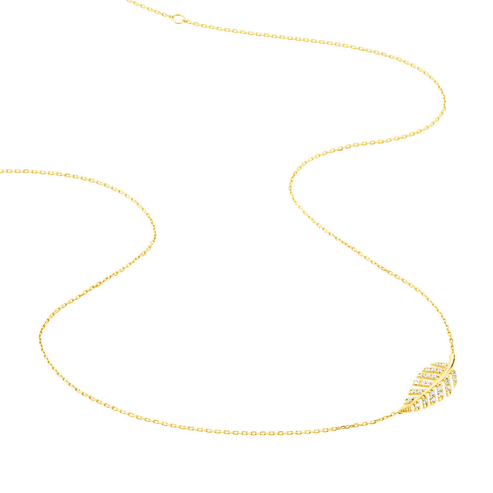 Collier Tourkia Or Jaune Oxyde De Zirconium - Colliers avec pierres Femme | Marc Orian