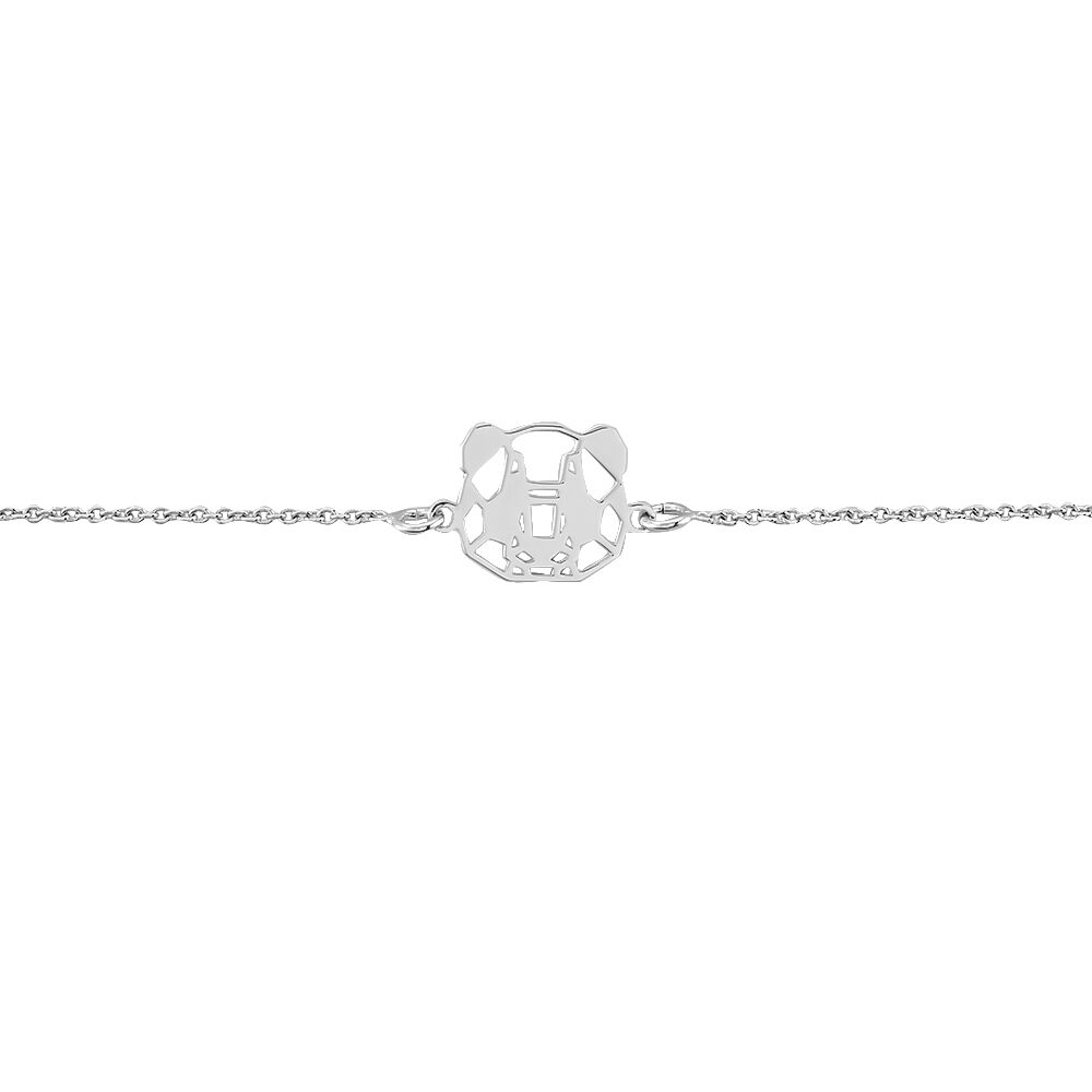 Bracelet Romy Origami Argent Blanc - Bracelets chaînes Femme | Marc Orian