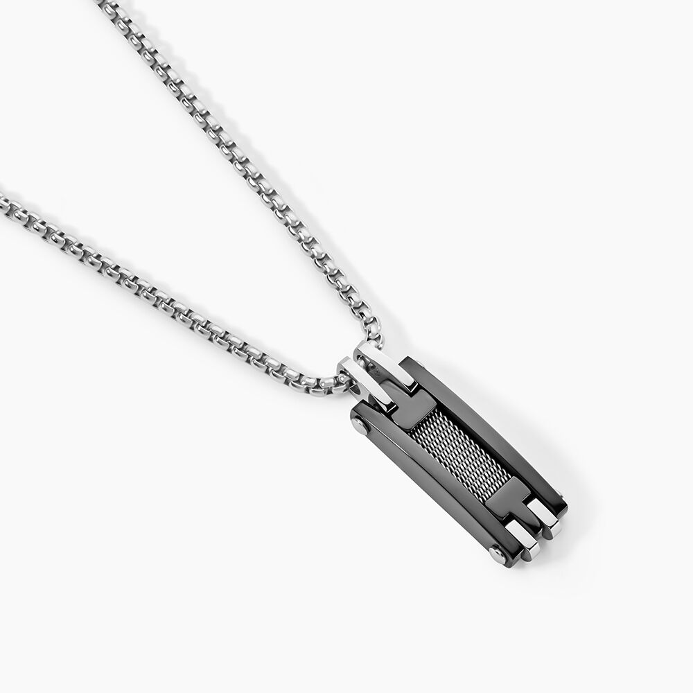 Collier Jourdan Acier - Colliers fantaisie Homme | Marc Orian