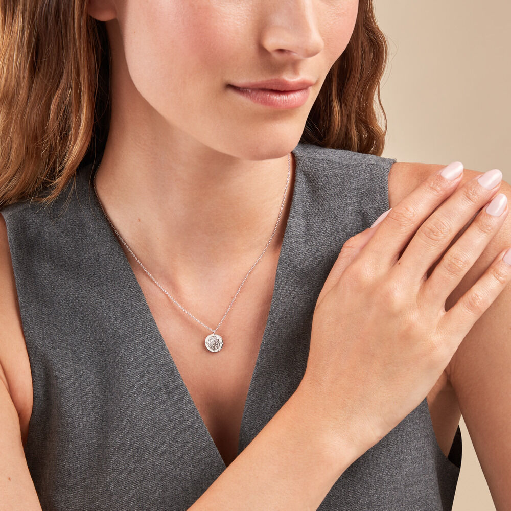 Collier Leola Argent Blanc Oxyde De Zirconium - Colliers avec pierres Femme | Marc Orian