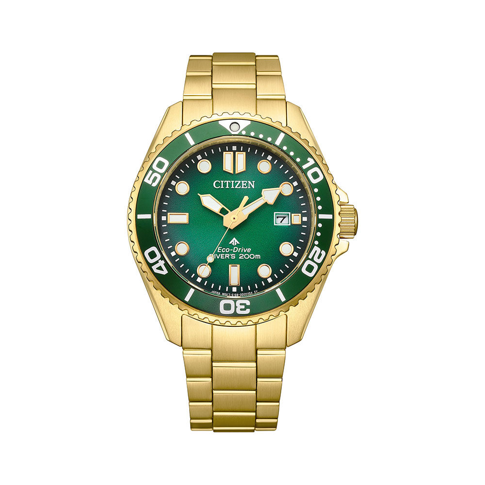 Montre Citizen Promaster Marine Eco-Drive Vert - Montres &eacute;tanches Homme | Marc Orian