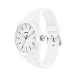 Montre Fossil Everett 3 Hand Blanc - Montres &eacute;tanches Homme | Marc Orian