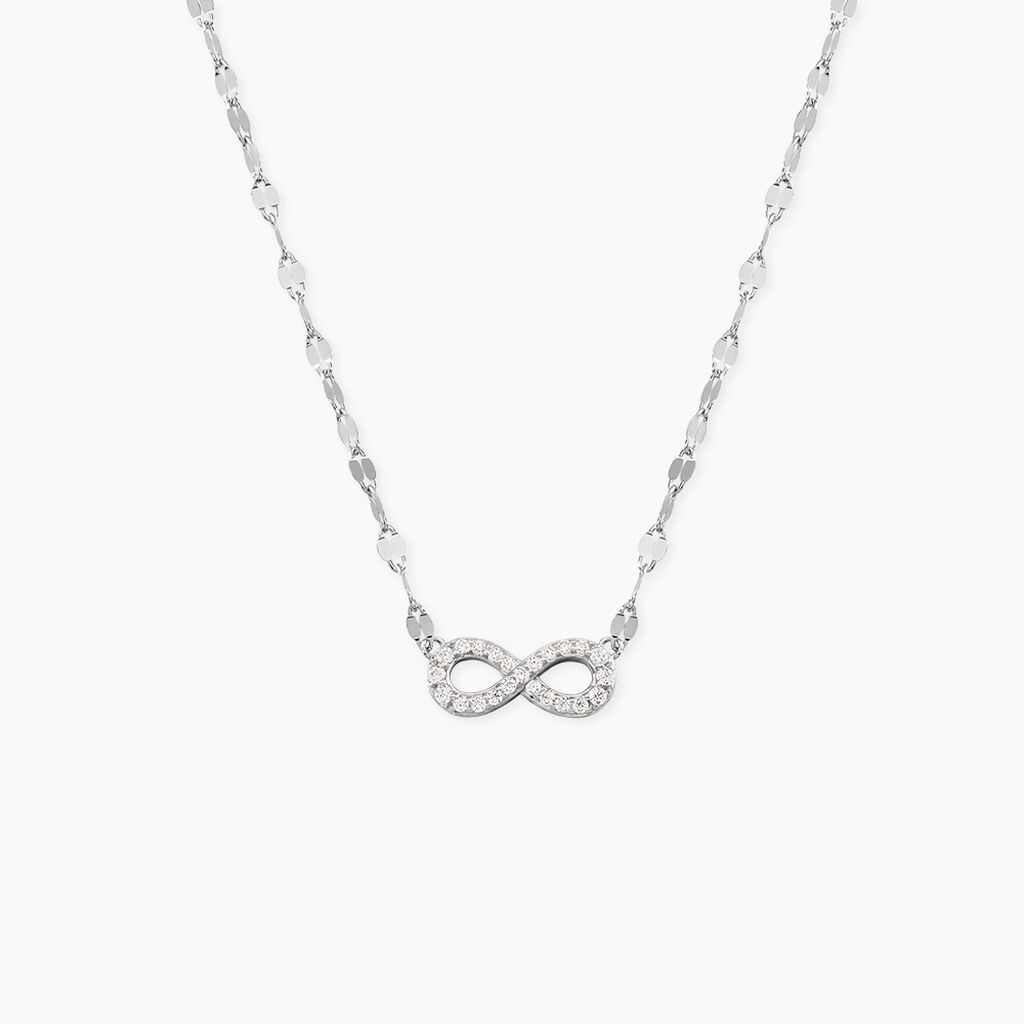Collier Argent Wine Infini Oxydes De Zirconium - Colliers avec pierres Femme | Marc Orian