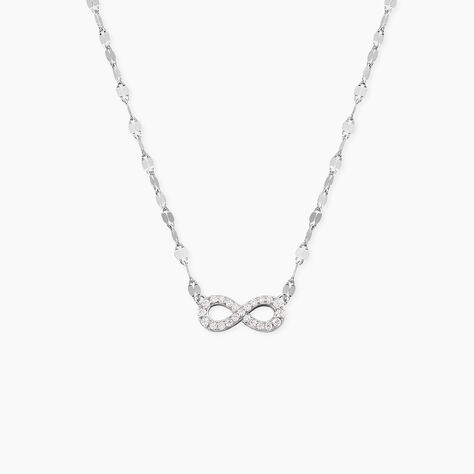 Collier Argent Wine Infini Oxydes De Zirconium - Colliers avec pierres Femme | Marc Orian
