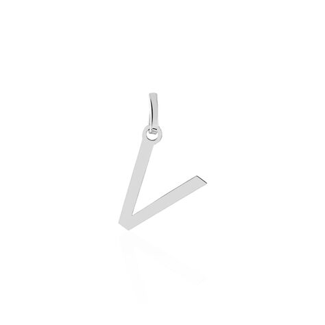 Pendentif Ionia Lettre Or Blanc - Pendentifs Famille | Marc Orian