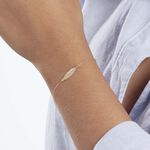 Bracelet Delphinium Or Jaune - Bracelets cha&icirc;nes Femme | Marc Orian