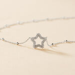 Collier Aella Argent Blanc - Colliers fantaisie Femme | Marc Orian