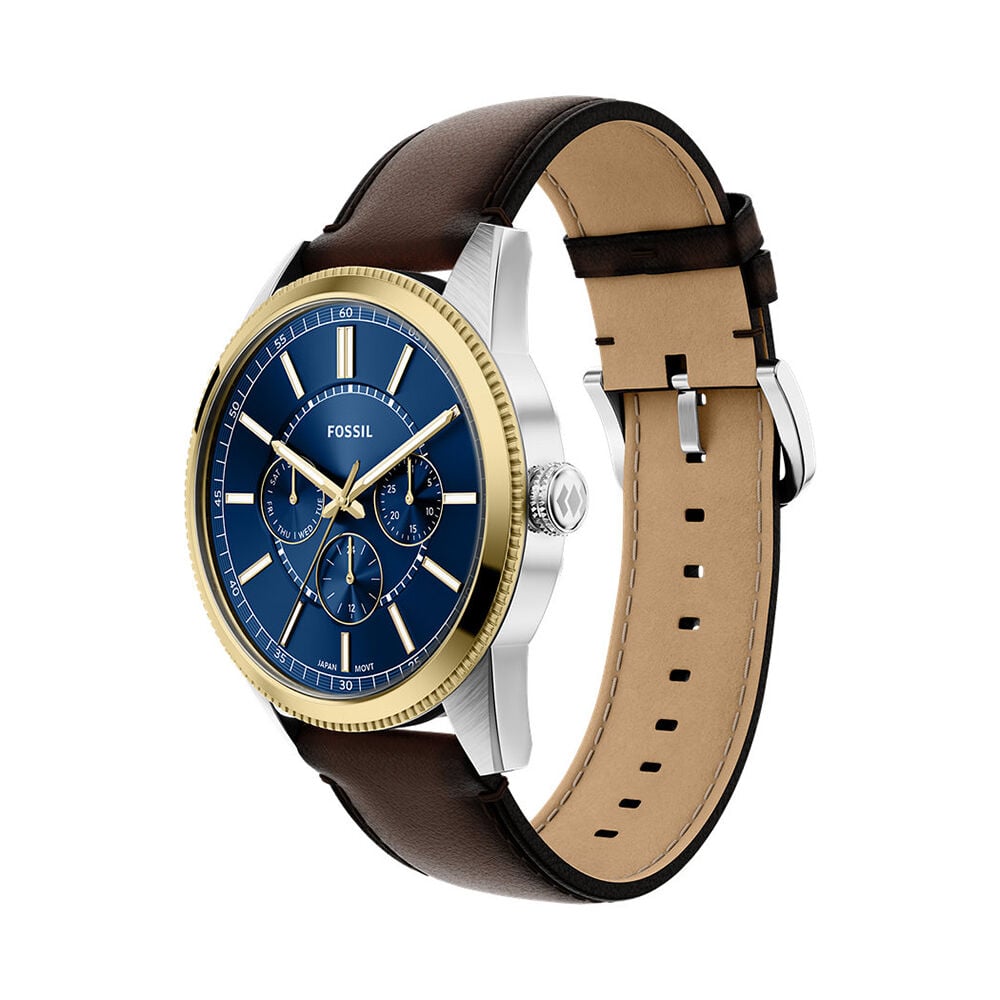 Montre Fossil Pearson Bleu - Montres &eacute;tanches Homme | Marc Orian