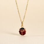 Pendentif Fedelina Coccinelle Or Jaune - Pendentifs Enfant | Marc Orian