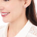 Boucles D'oreilles Puces Fidelia Boule Or Blanc - Puces Femme | Marc Orian