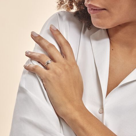 Bague Nermine Or Blanc Diamant - Bagues Femme | Marc Orian