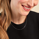 Collier Liline Argent Blanc - Colliers fantaisie Femme | Marc Orian