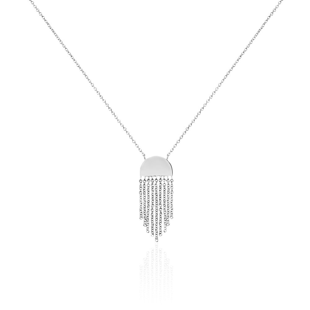 Collier Ane Argent Blanc - Colliers fantaisie Femme | Marc Orian