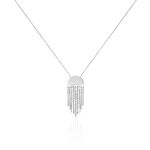 Collier Ane Argent Blanc - Colliers fantaisie Femme | Marc Orian