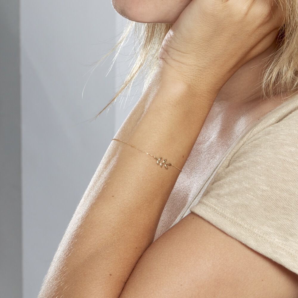 Bracelet Carla-rose Or Jaune - Bracelets chaînes Femme | Marc Orian