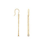 Boucles D'oreilles Pendantes Vienne Or Jaune Oxyde De Zirconium - Pendantes Femme | Marc Orian