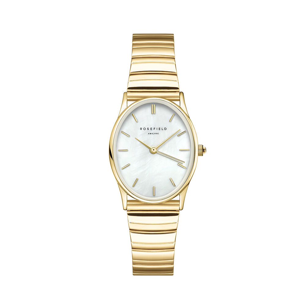 Montre Rosefield Oval Nacre Blanche - Montres &eacute;tanches Femme | Marc Orian