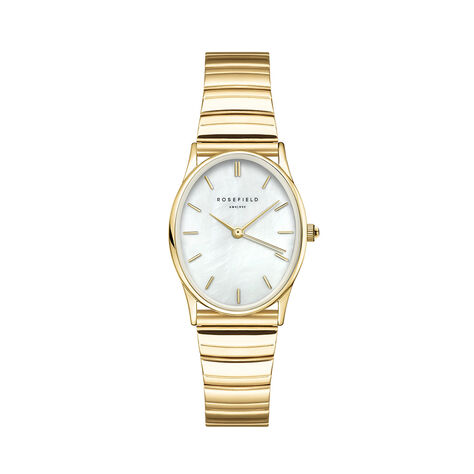 Montre Rosefield Oval Nacre Blanche - Montres &eacute;tanches Femme | Marc Orian