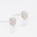 Boucles D'oreilles Puces Teani Or Blanc Diamant - Puces Femme | Marc Orian