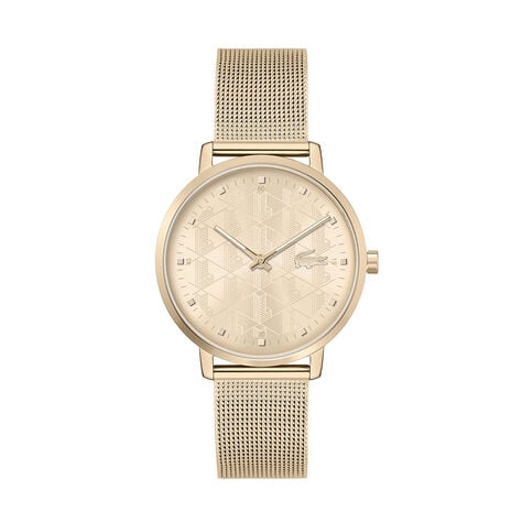 Montre Lacoste Crocorigin Bicolore Doré / Rose - Montres classiques Femme | Marc Orian