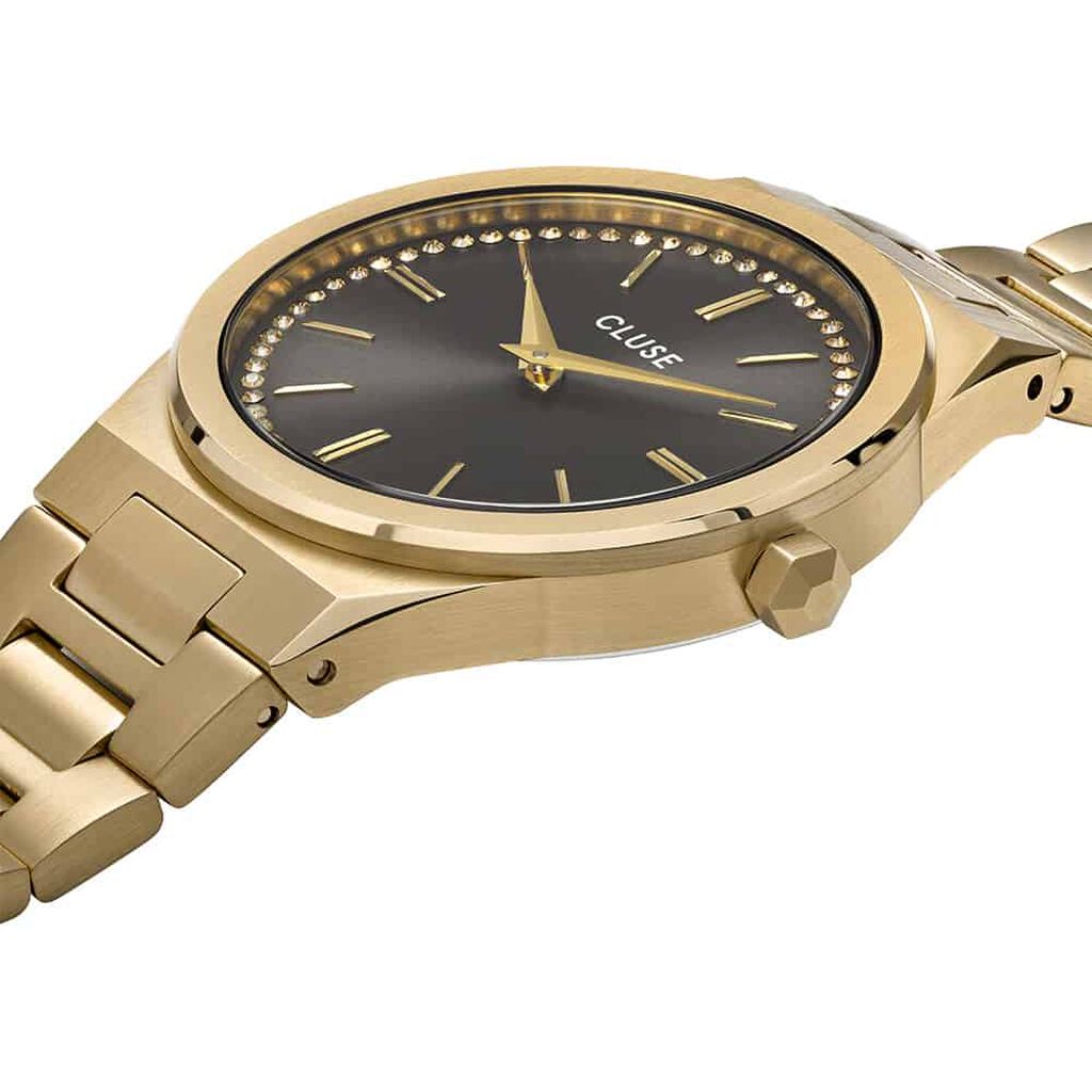 Coffret De Montre Cluse Vigoureux Noir - Montres classiques Femme | Marc Orian