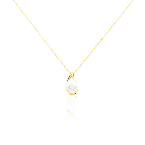 Collier Isaure Or Jaune Perle De Culture - Colliers Femme | Marc Orian