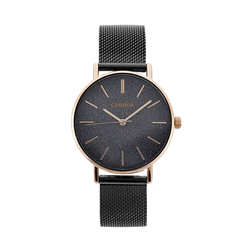 Montre Codhor Cindy Noir - Montres Femme | Marc Orian
