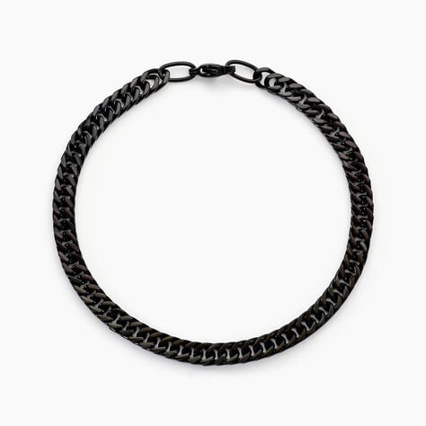 Bracelet Torino Acier Noir - Bracelets chaînes Homme | Marc Orian