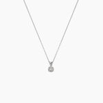 Collier Orphee Or Blanc Diamant - Colliers avec pierres Femme | Marc Orian