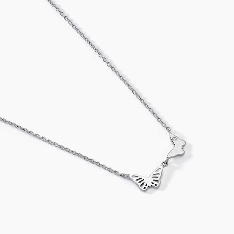 Collier Thecla Argent Blanc Oxyde De Zirconium - Colliers avec pierres Femme | Marc Orian
