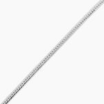 Bracelet Izel Maille Anglaise Or Blanc - Bracelets mailles Femme | Marc Orian