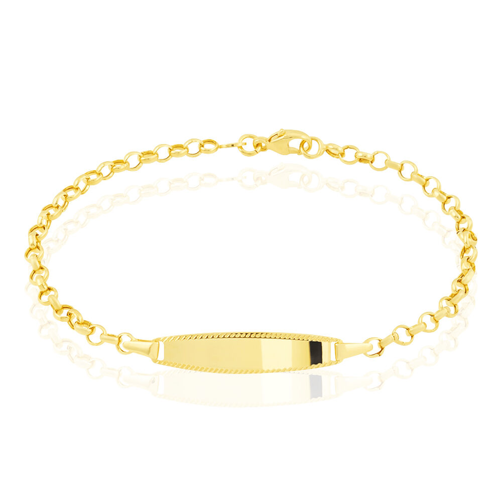 Bracelet Identité Marcel Or Jaune - Gourmettes Enfant | Marc Orian