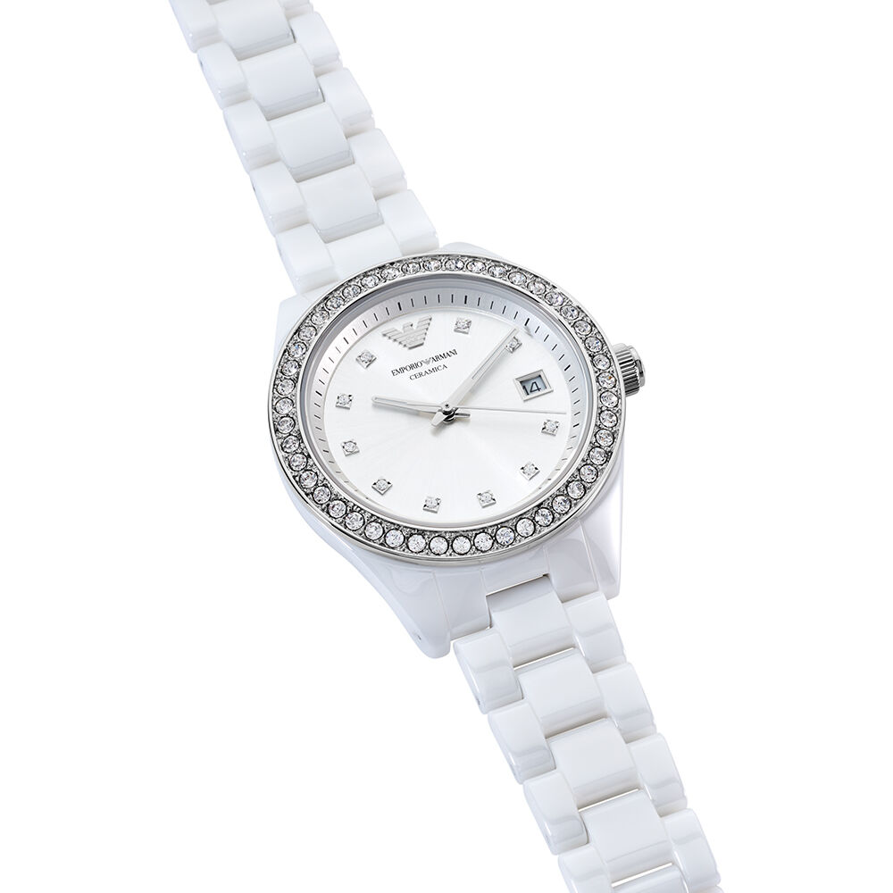 Montre Emporio Armani Argent&eacute; - Montres &eacute;tanches Femme | Marc Orian