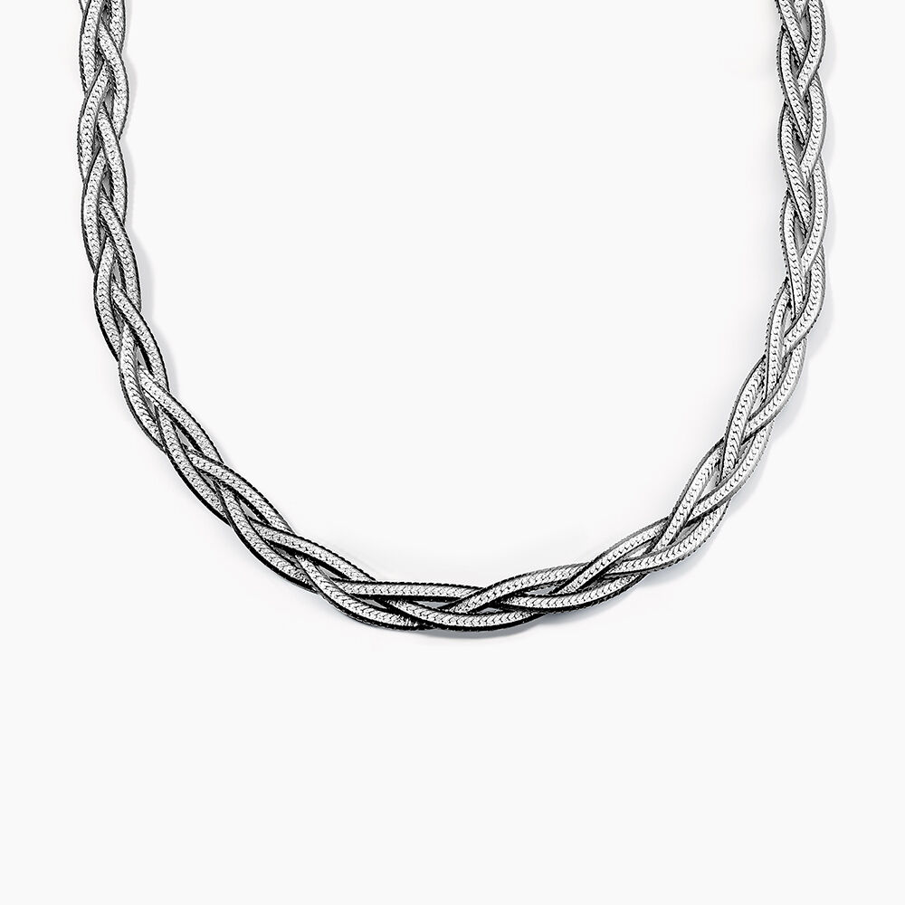 Collier Elae Argent Bicolore - Colliers Femme | Marc Orian