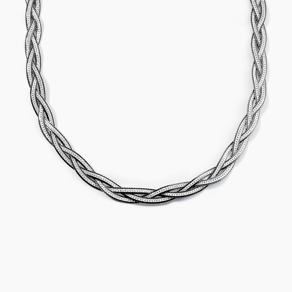 Collier Elae Argent Bicolore - Colliers Femme | Marc Orian