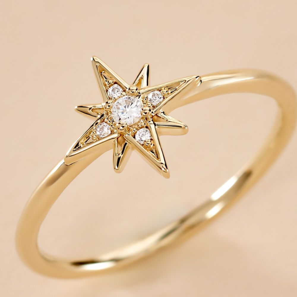 Bague Kazima Plaqué Or Oxyde De Zirconium - Solitaires Femme | Marc Orian