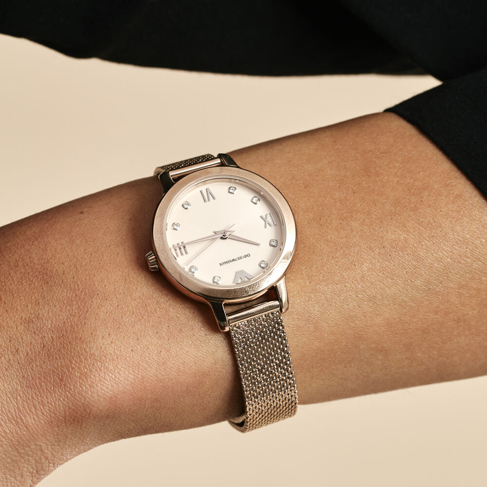 Montre Emporio Armani Rose HIMFRQS3790 Marc Orian Bijouterie en ligne