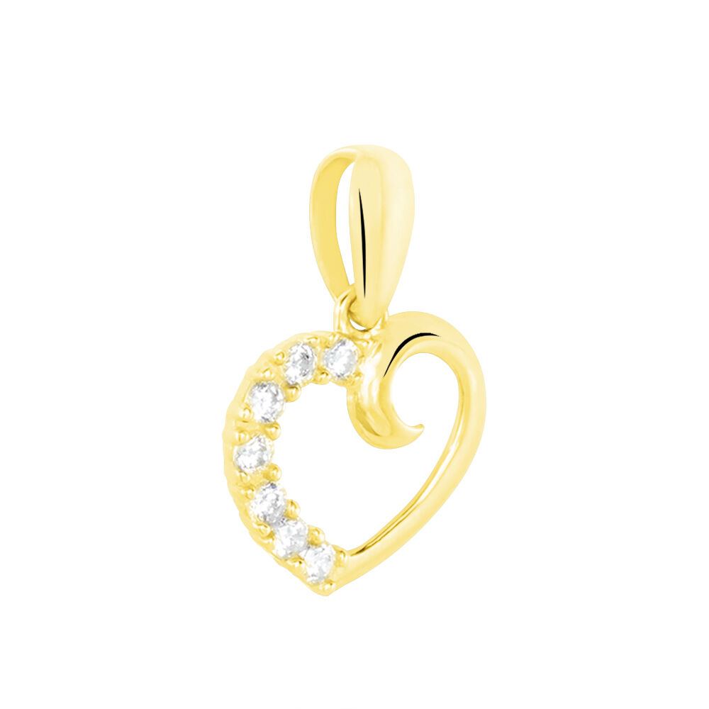 Pendentif Aereda Or Jaune Oxyde De Zirconium - Pendentifs Femme | Marc Orian