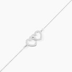Bracelet Aalia Argent Blanc - Bracelets Anneaux Entrelaces Femme | Marc Orian