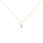 Collier Alexandra Or Jaune Diamant - Colliers solitaires Femme | Marc Orian