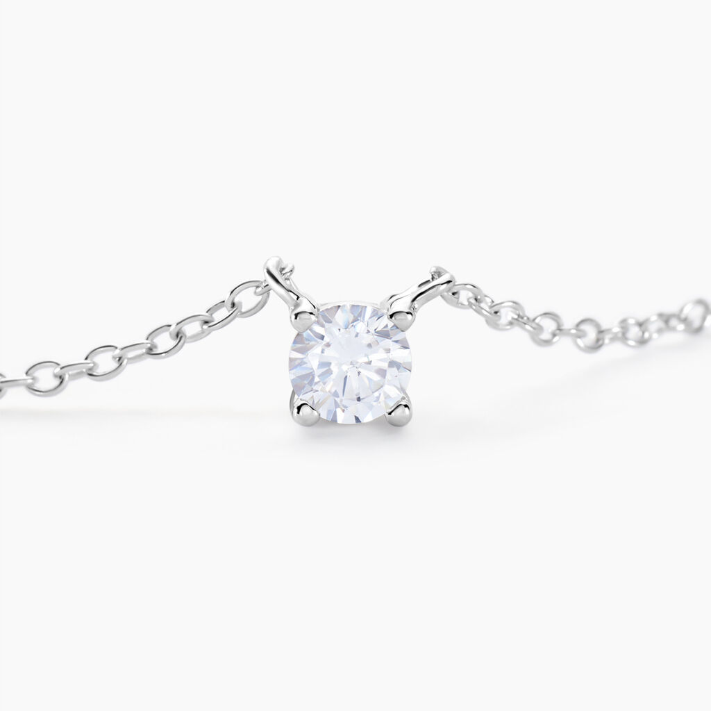 Collier Argent Lylwenn Oxydes De Zirconium - Colliers Femme | Marc Orian