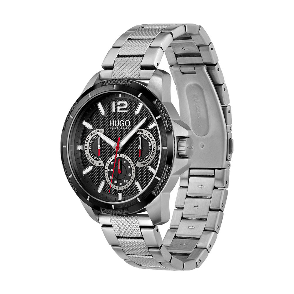 Montre Hugo Sport Noir - Montres étanches Homme | Marc Orian