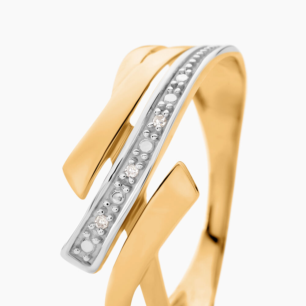 Bague Ainhoa Or Jaune Diamant - Bagues pierres précieuses Femme | Marc Orian