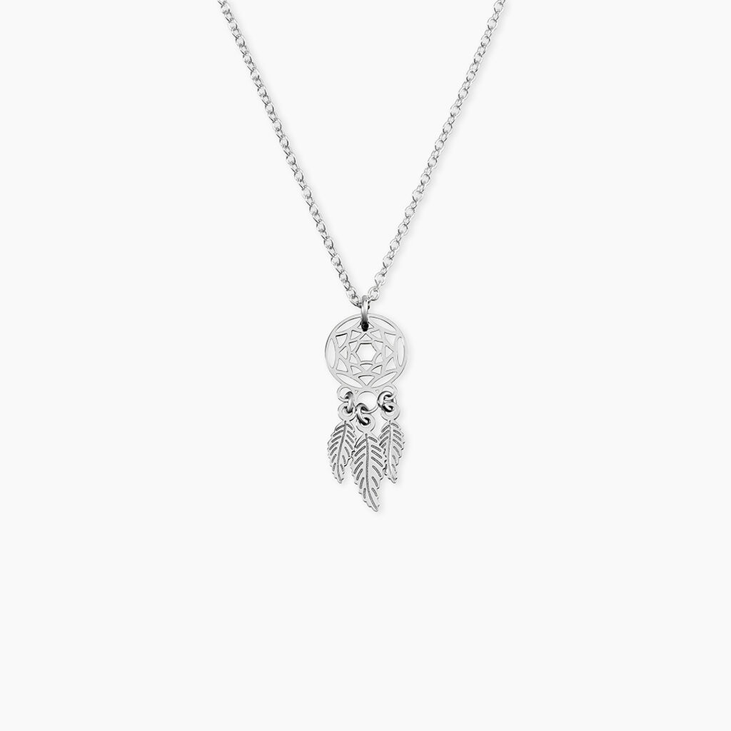 Collier Catchy Argent Blanc - Colliers fantaisie Femme | Marc Orian