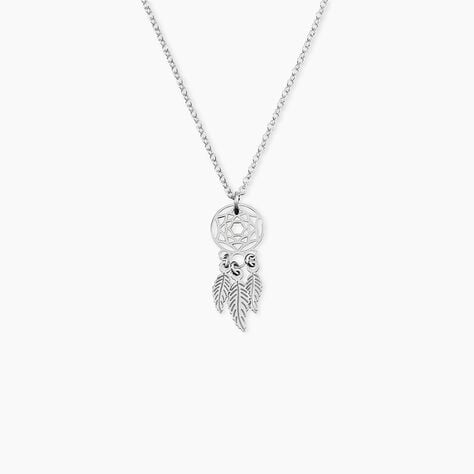 Collier Catchy Argent Blanc - Colliers fantaisie Femme | Marc Orian