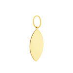 Pendentif Julius Sport Rugby Or Jaune - Pendentifs Famille | Marc Orian
