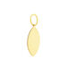Pendentif Julius Sport Rugby Or Jaune - Pendentifs Famille | Marc Orian