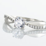 Bague Solitaire Doralicia Argent Blanc Oxyde De Zirconium - Bijoux fantaisie Femme | Marc Orian